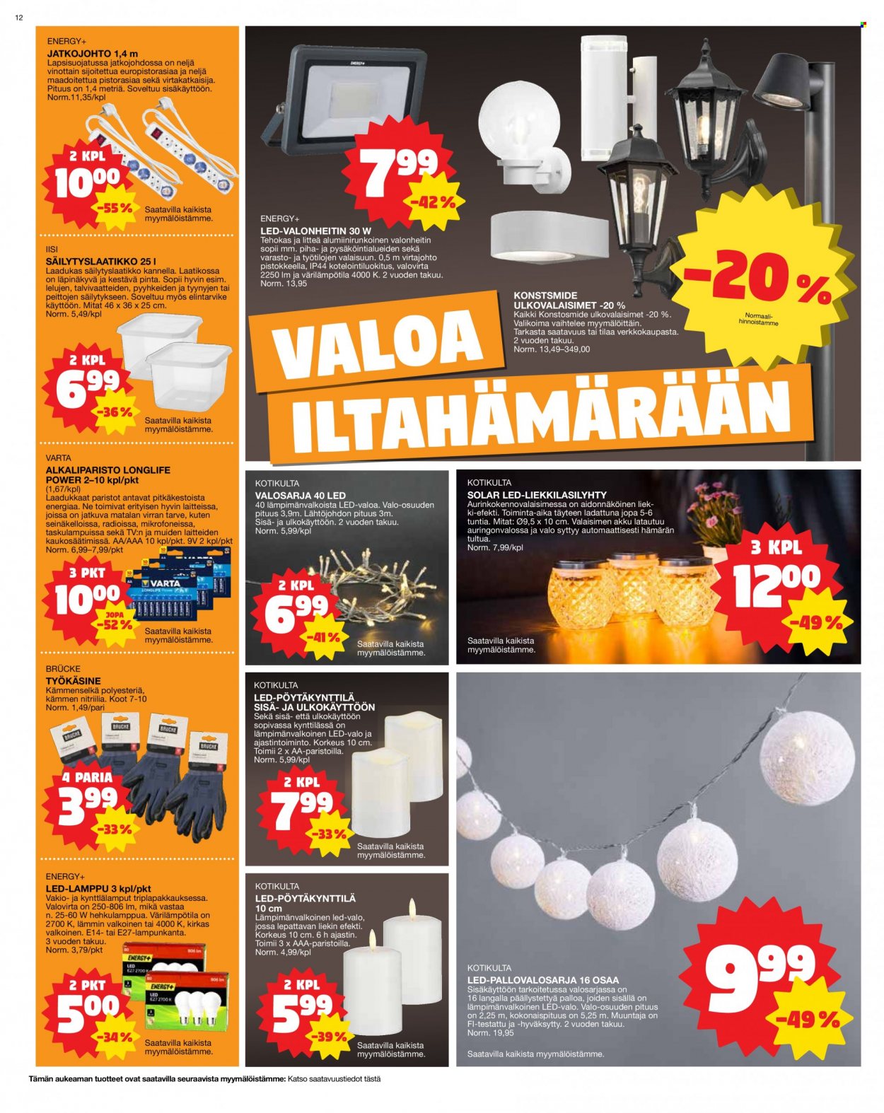 Tokmanni tarjoukset - 22.08.2022 - 28.08.2022. Sivu 12