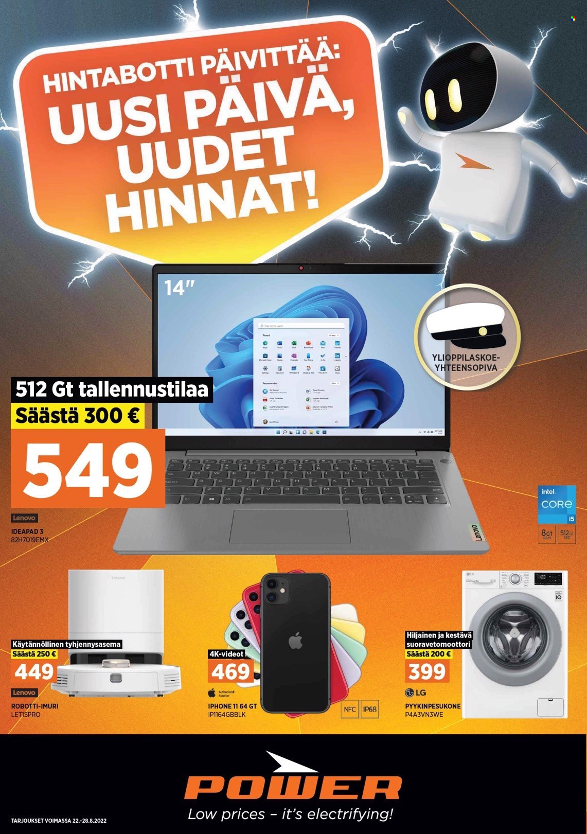 Power tarjoukset - 22.08.2022 - 28.08.2022. Sivu 1
