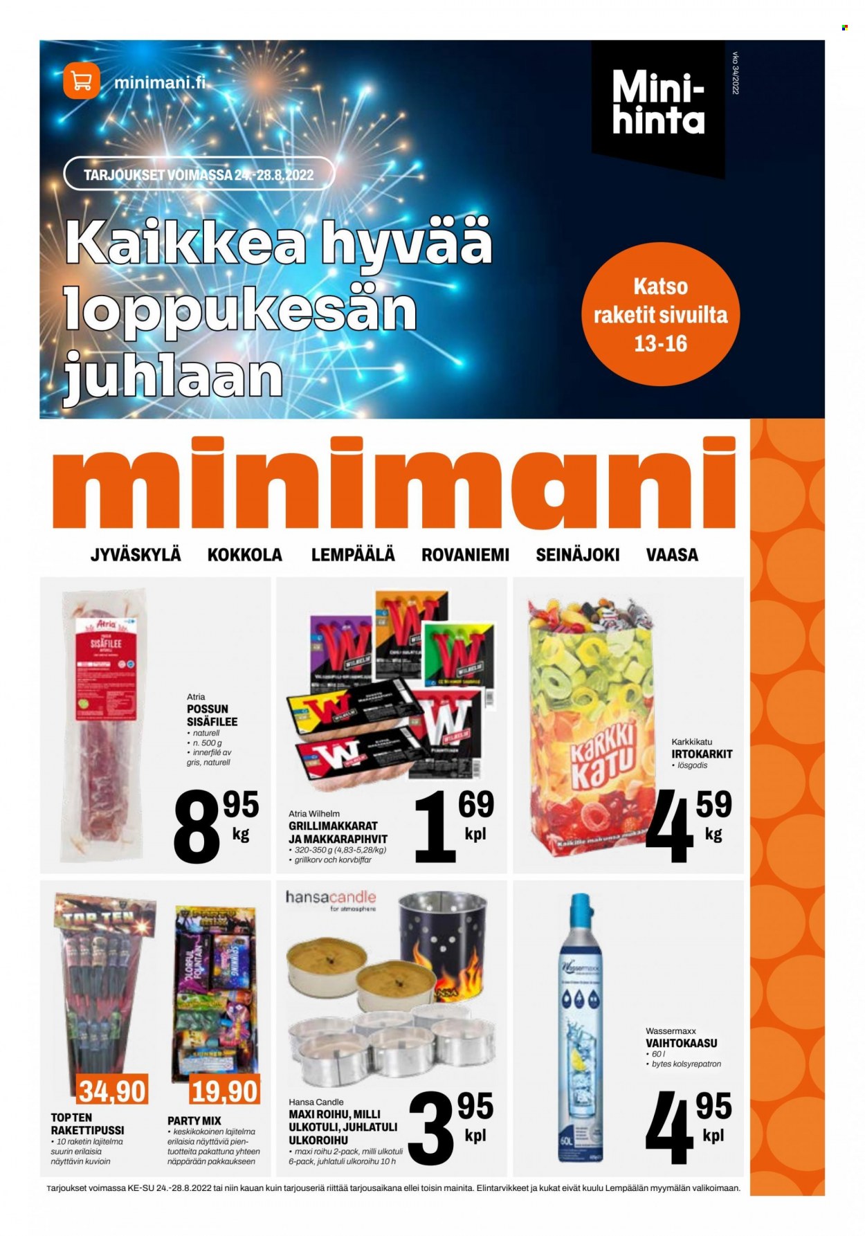 Minimani tarjoukset - 24.08.2022 - 28.08.2022. Sivu 1