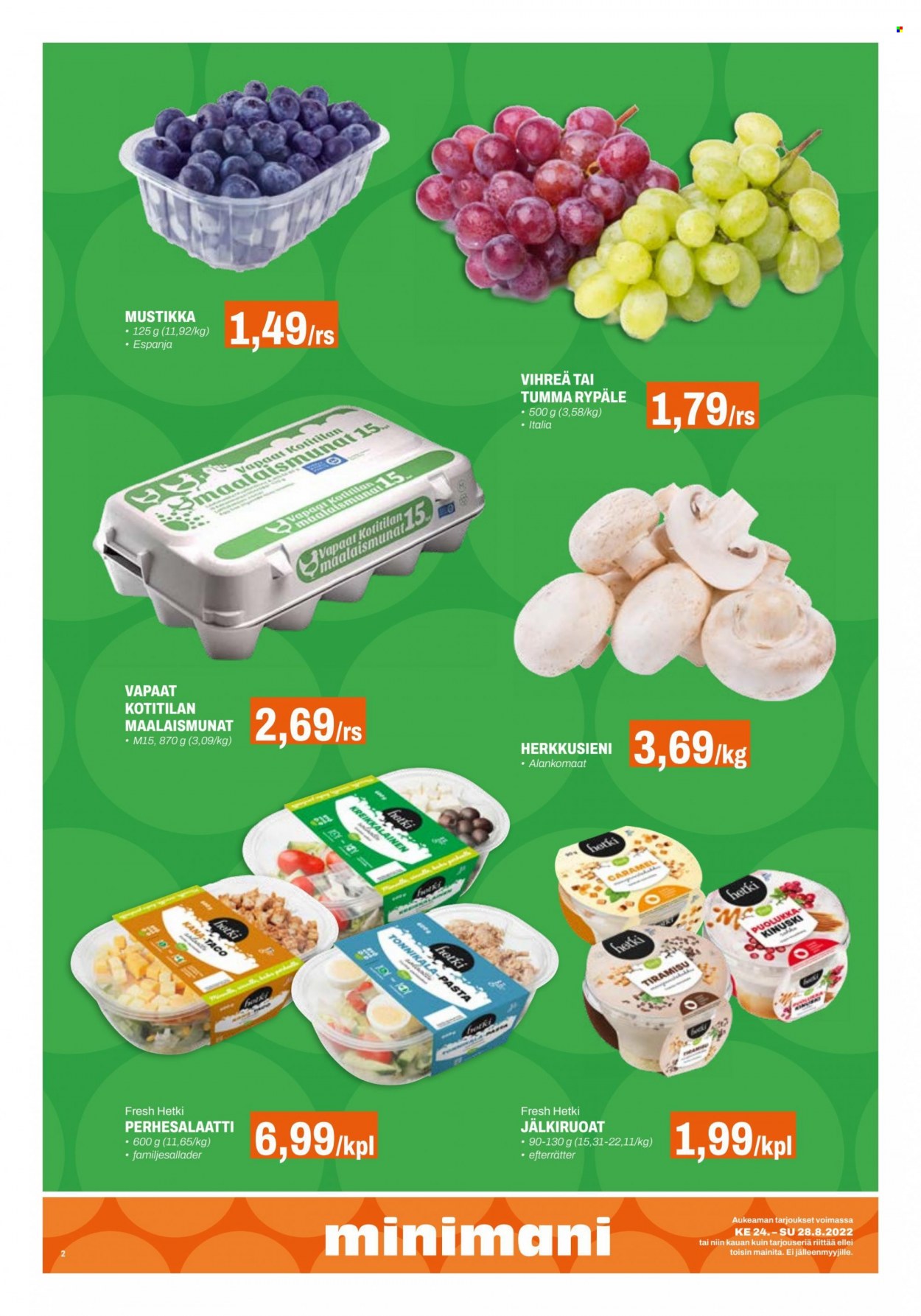 Minimani tarjoukset - 24.08.2022 - 28.08.2022. Sivu 2
