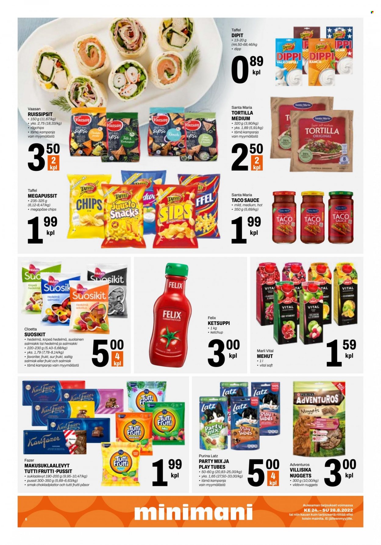 Minimani tarjoukset - 24.08.2022 - 28.08.2022. Sivu 6
