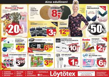 Löytötex tarjoukset  - 24.08.2022 - 30.08.2022.