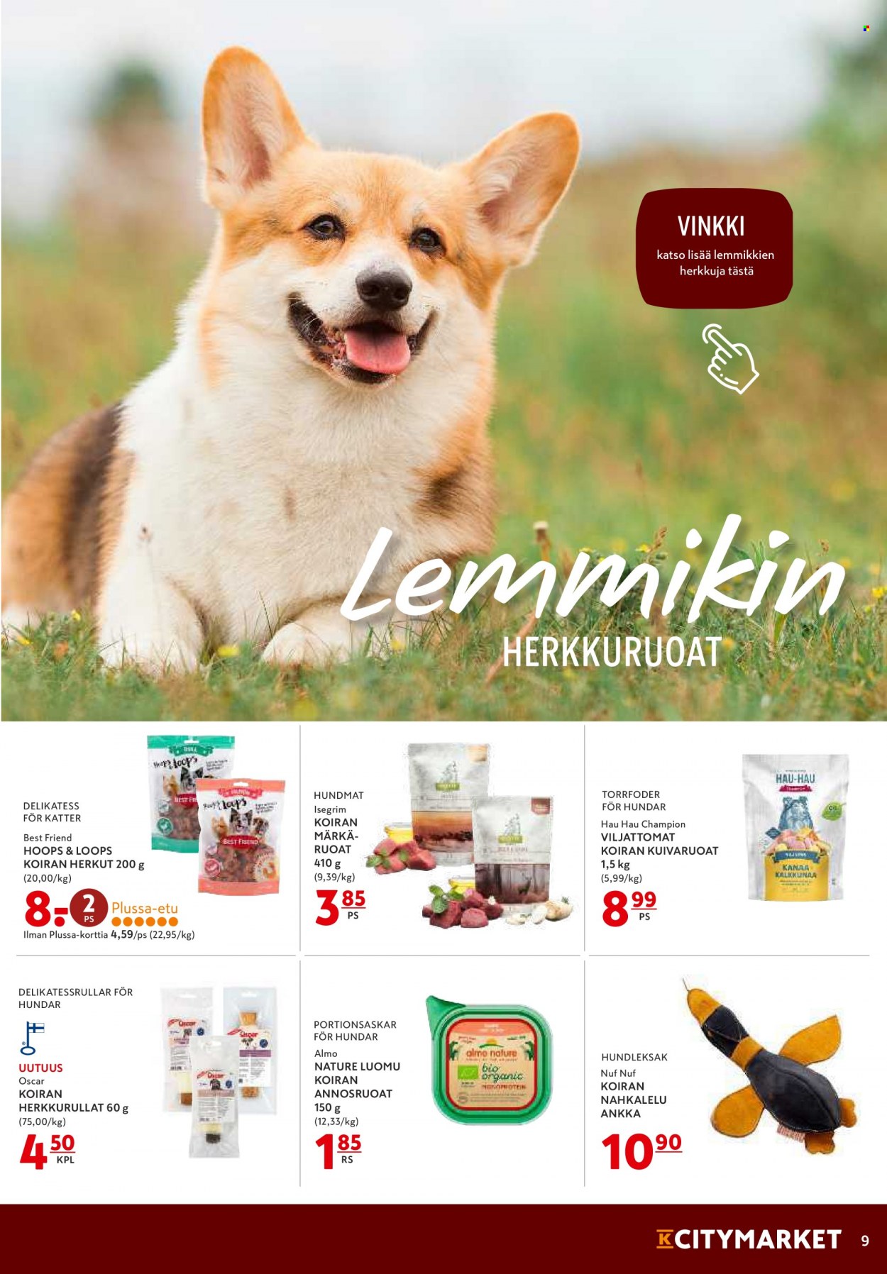 K-citymarket tarjoukset - 25.08.2022 - 28.08.2022. Sivu 9