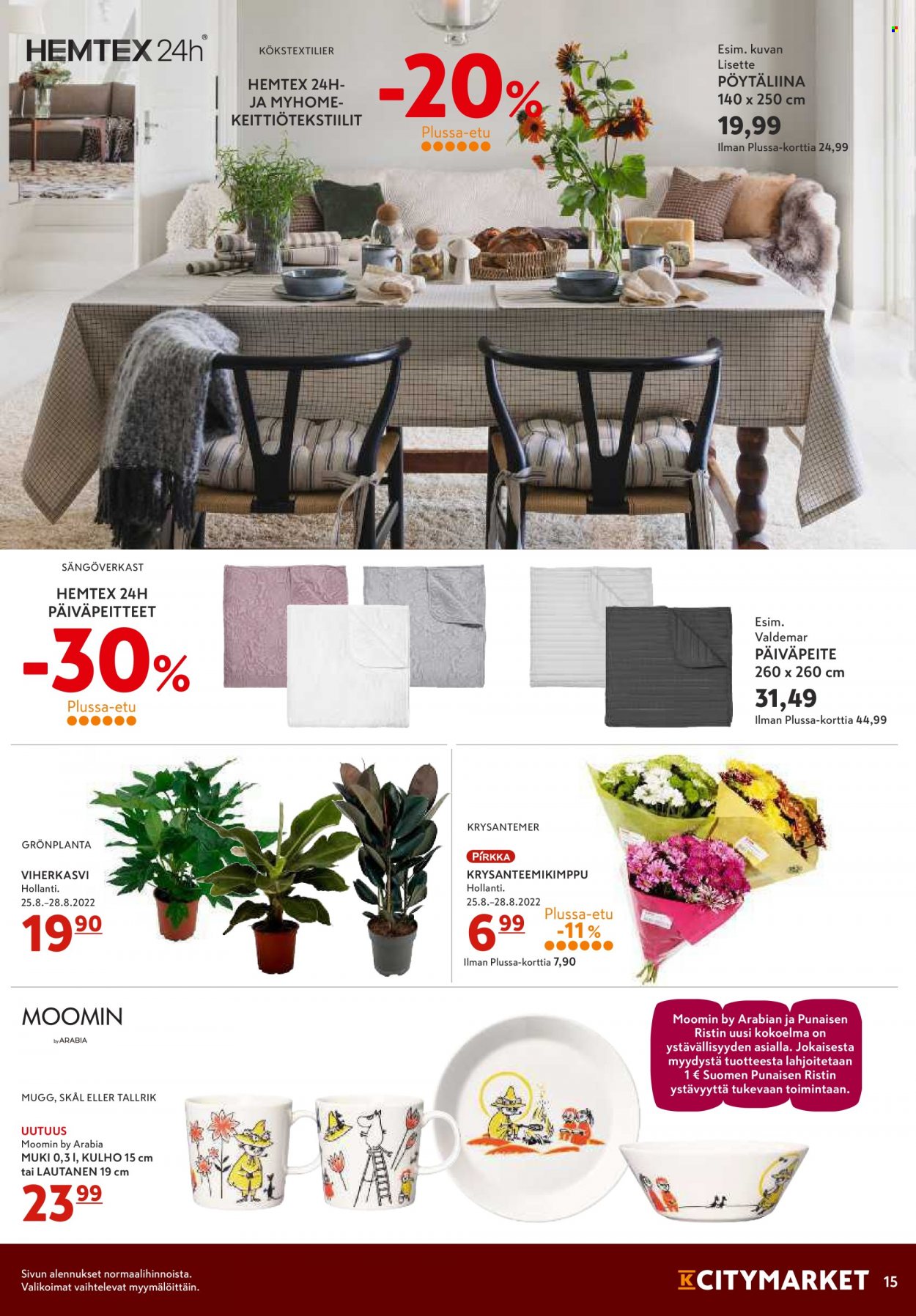 K-citymarket tarjoukset - 25.08.2022 - 28.08.2022. Sivu 15