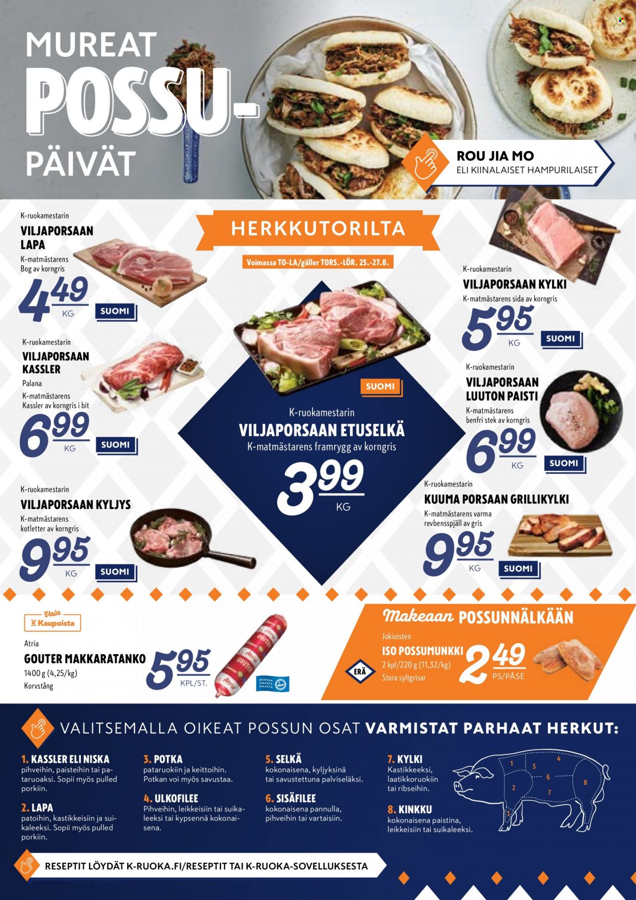 K-Supermarket tarjoukset - 25.08.2022 - 28.08.2022. Sivu 4