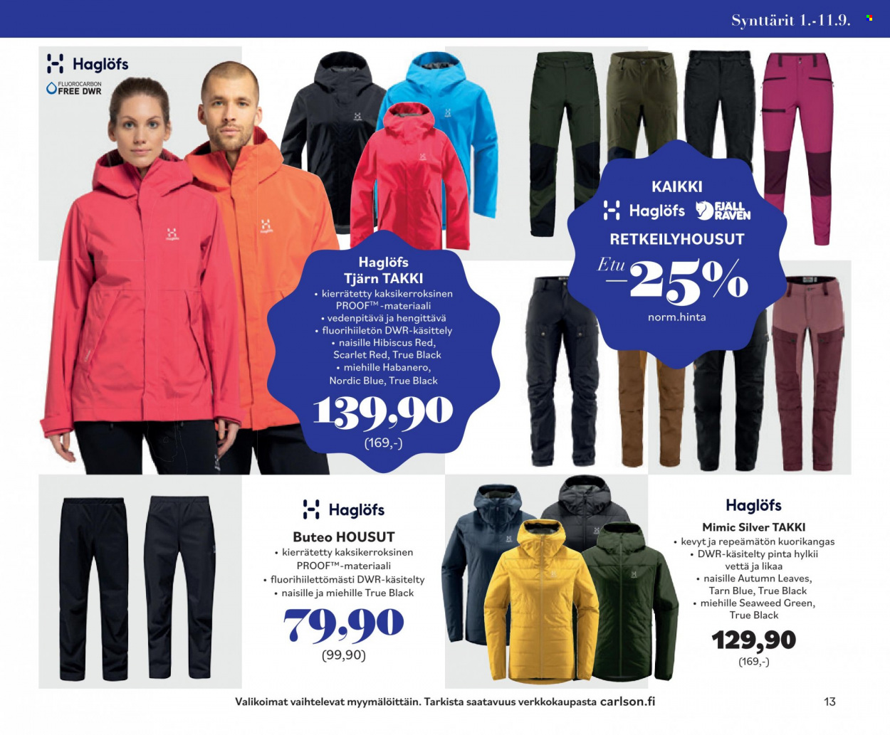 Carlson tarjoukset - 01.09.2022 - 11.09.2022. Sivu 13