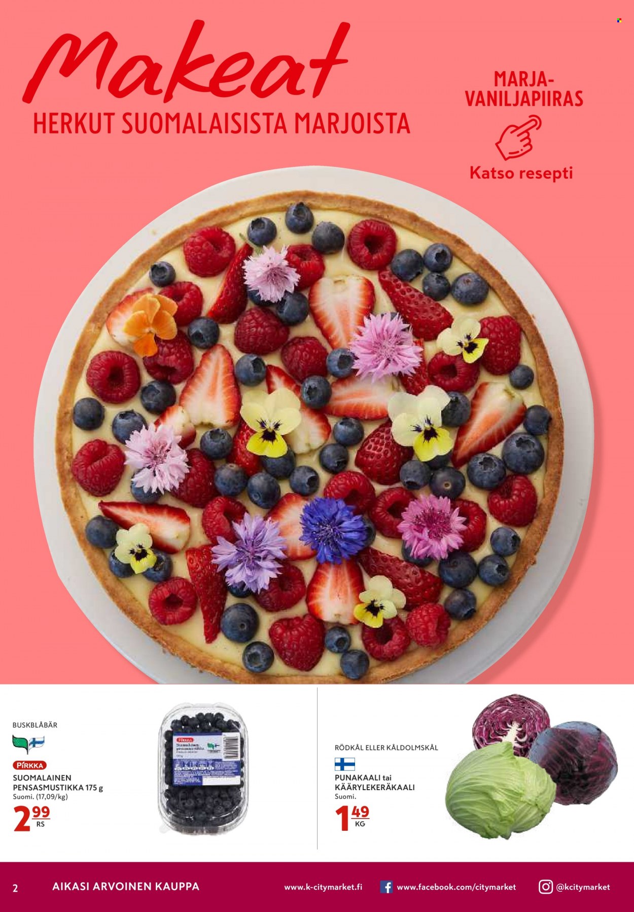 K-citymarket tarjoukset - 29.08.2022 - 31.08.2022. Sivu 2