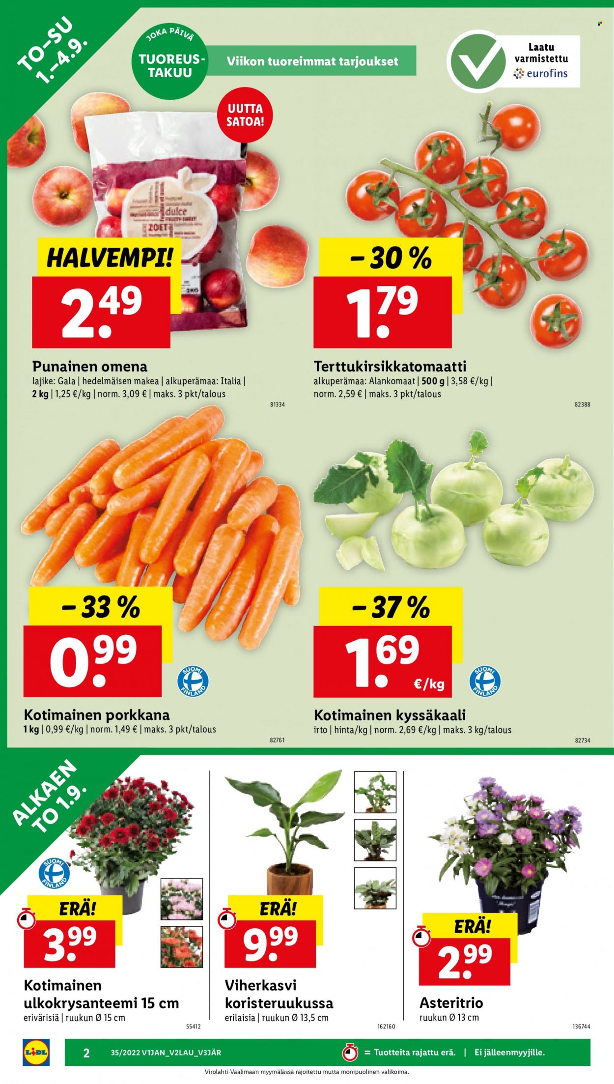 Lidl tarjoukset - 01.09.2022 - 07.09.2022. Sivu 2