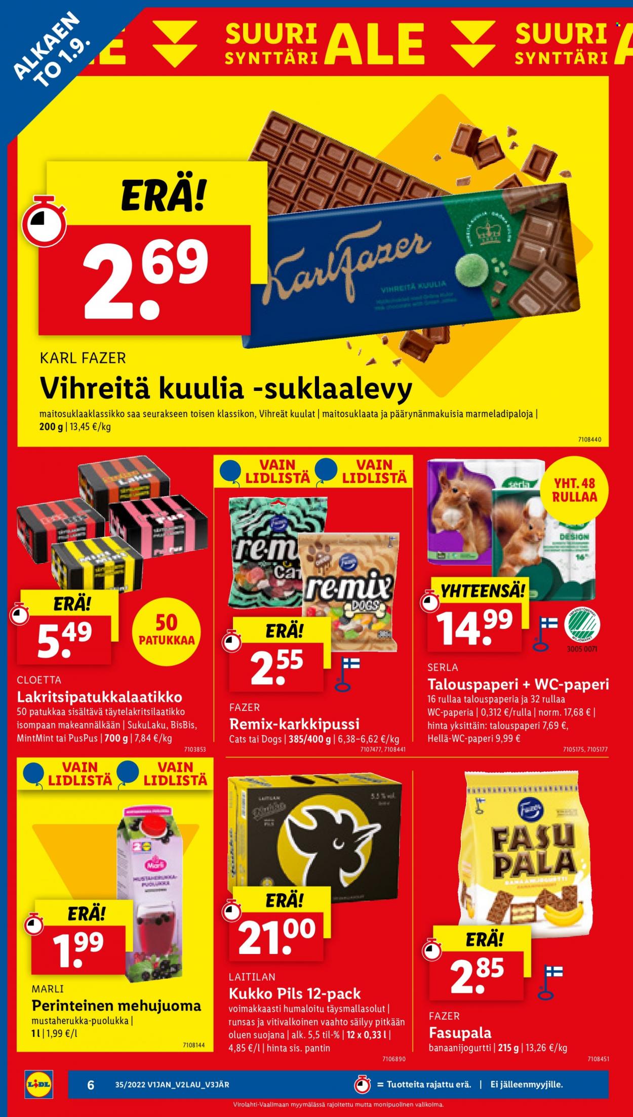 Lidl tarjoukset - 01.09.2022 - 07.09.2022. Sivu 6
