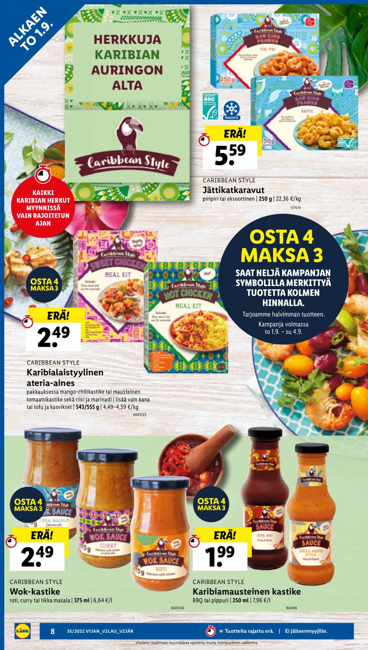 Lidl tarjoukset - 01.09.2022 - 07.09.2022. Sivu 8