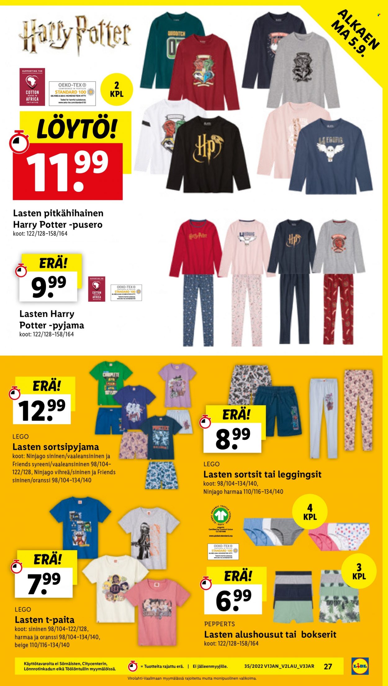 Lidl tarjoukset - 01.09.2022 - 07.09.2022. Sivu 27