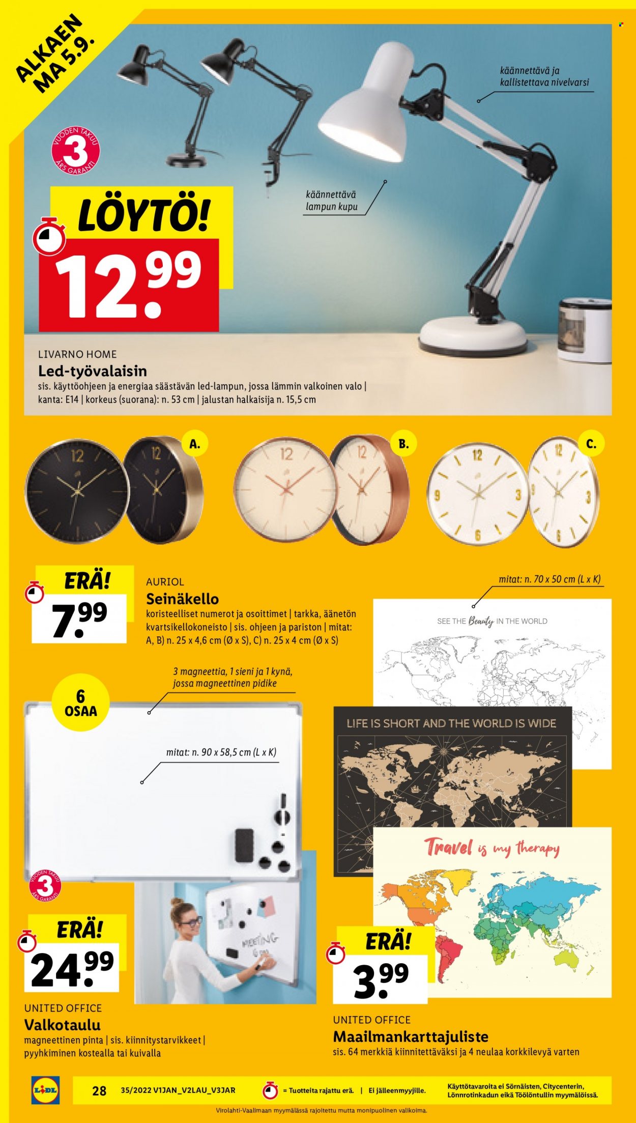 Lidl tarjoukset - 01.09.2022 - 07.09.2022. Sivu 28