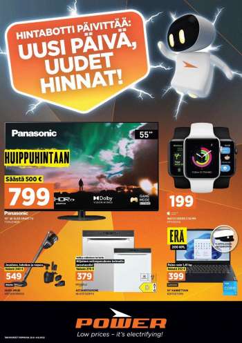 Power tarjoukset  - 29.08.2022 - 04.09.2022.