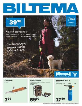 Biltema tarjoukset .