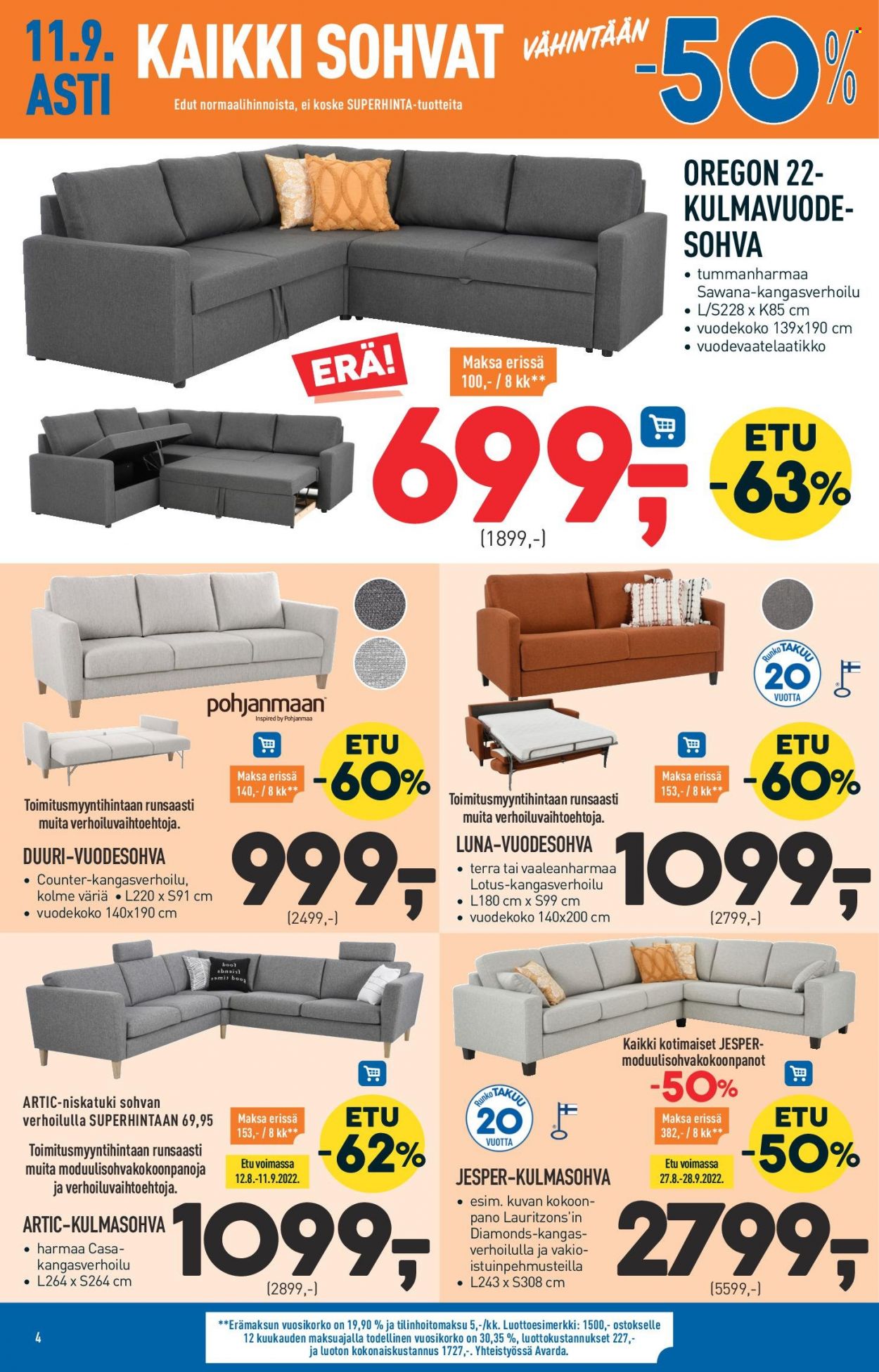 Sotka tarjoukset. Sivu 4
