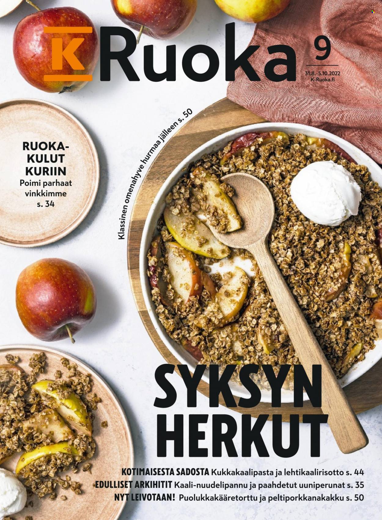 K-market tarjoukset - 31.08.2022 - 05.10.2022. Sivu 1