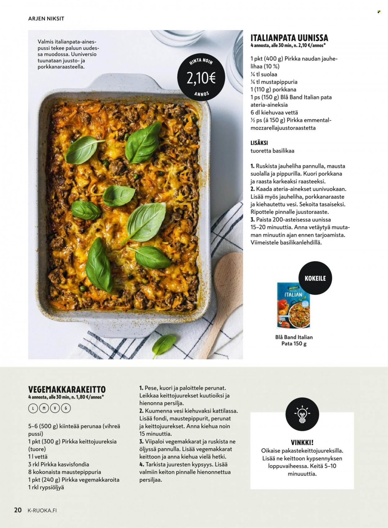 K-market tarjoukset - 31.08.2022 - 05.10.2022. Sivu 20