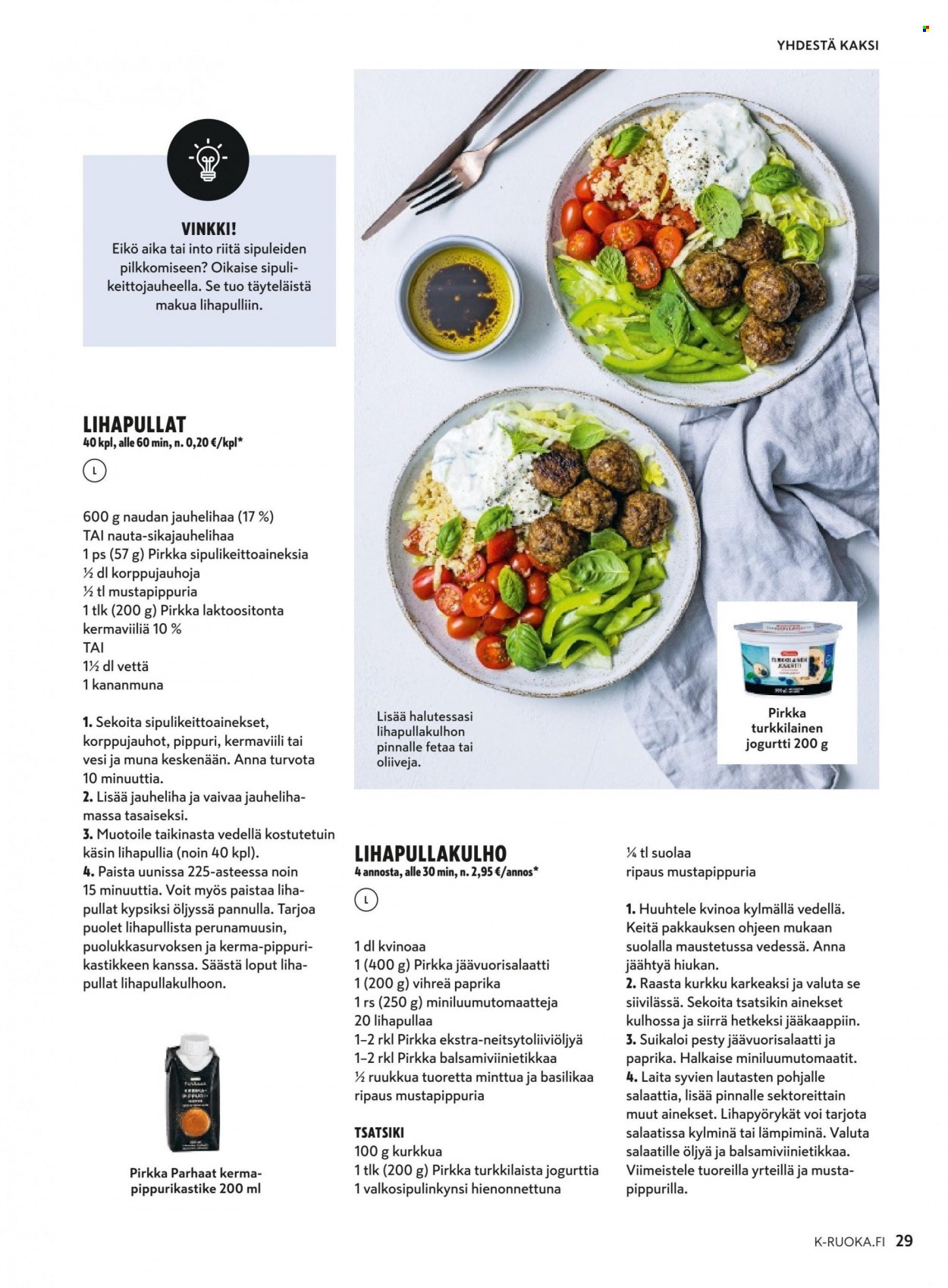 K-market tarjoukset - 31.08.2022 - 05.10.2022. Sivu 29