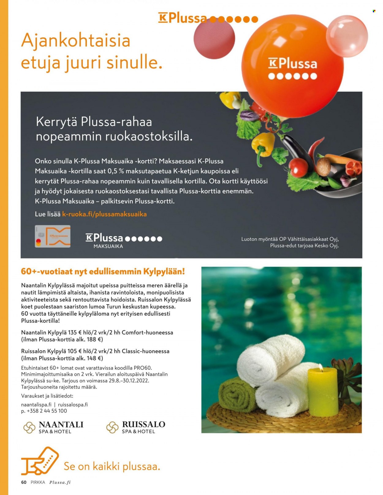 K-market tarjoukset - 31.08.2022 - 04.10.2022. Sivu 60