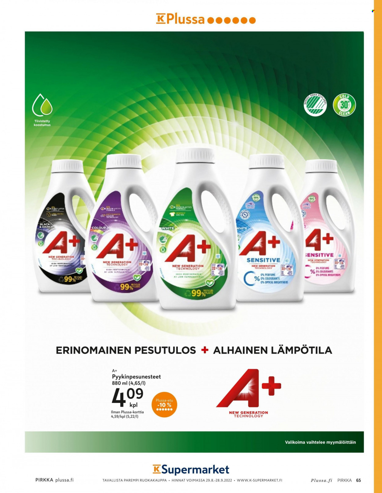 K-market tarjoukset - 31.08.2022 - 04.10.2022. Sivu 65