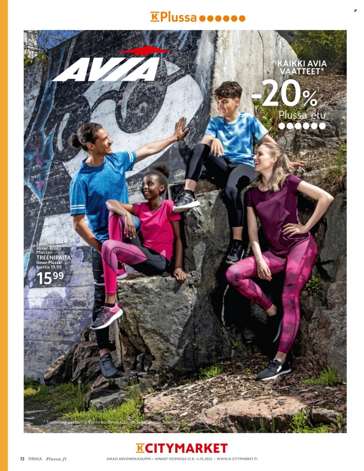 K-market tarjoukset - 31.08.2022 - 04.10.2022. Sivu 72