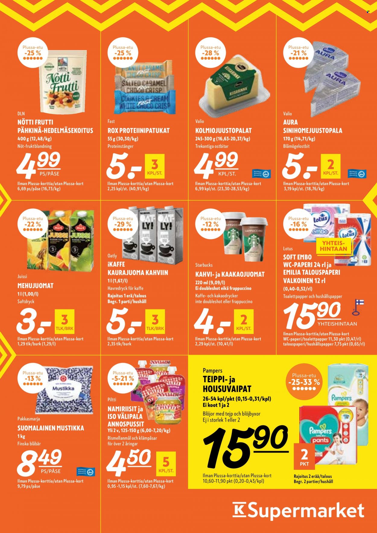 K-Supermarket tarjoukset - 01.09.2022 - 04.09.2022. Sivu 7
