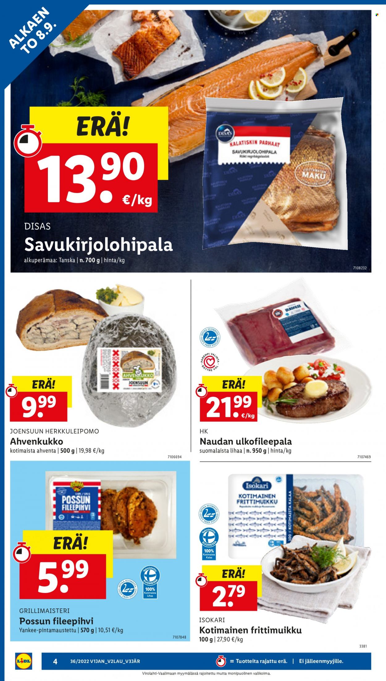 Lidl tarjoukset - 08.09.2022 - 14.09.2022. Sivu 4