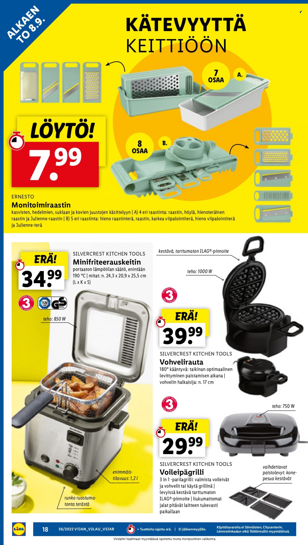 Lidl tarjoukset - 08.09.2022 - 14.09.2022. Sivu 18