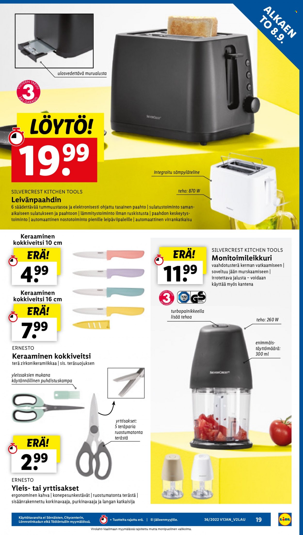 Lidl tarjoukset - 08.09.2022 - 14.09.2022. Sivu 19