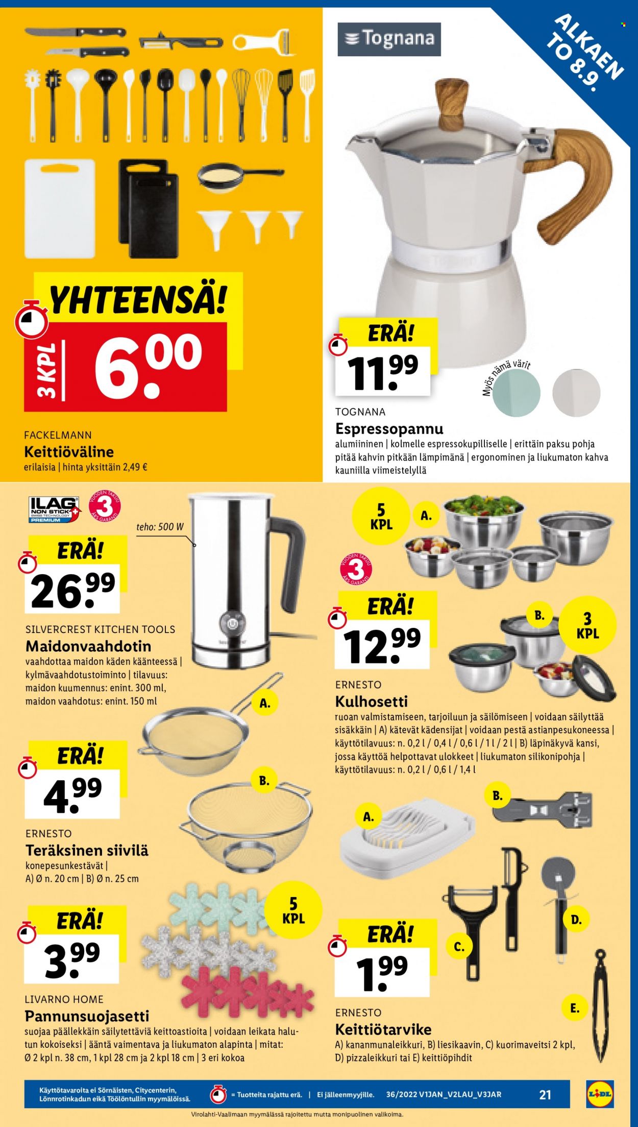 Lidl tarjoukset - 08.09.2022 - 14.09.2022. Sivu 21
