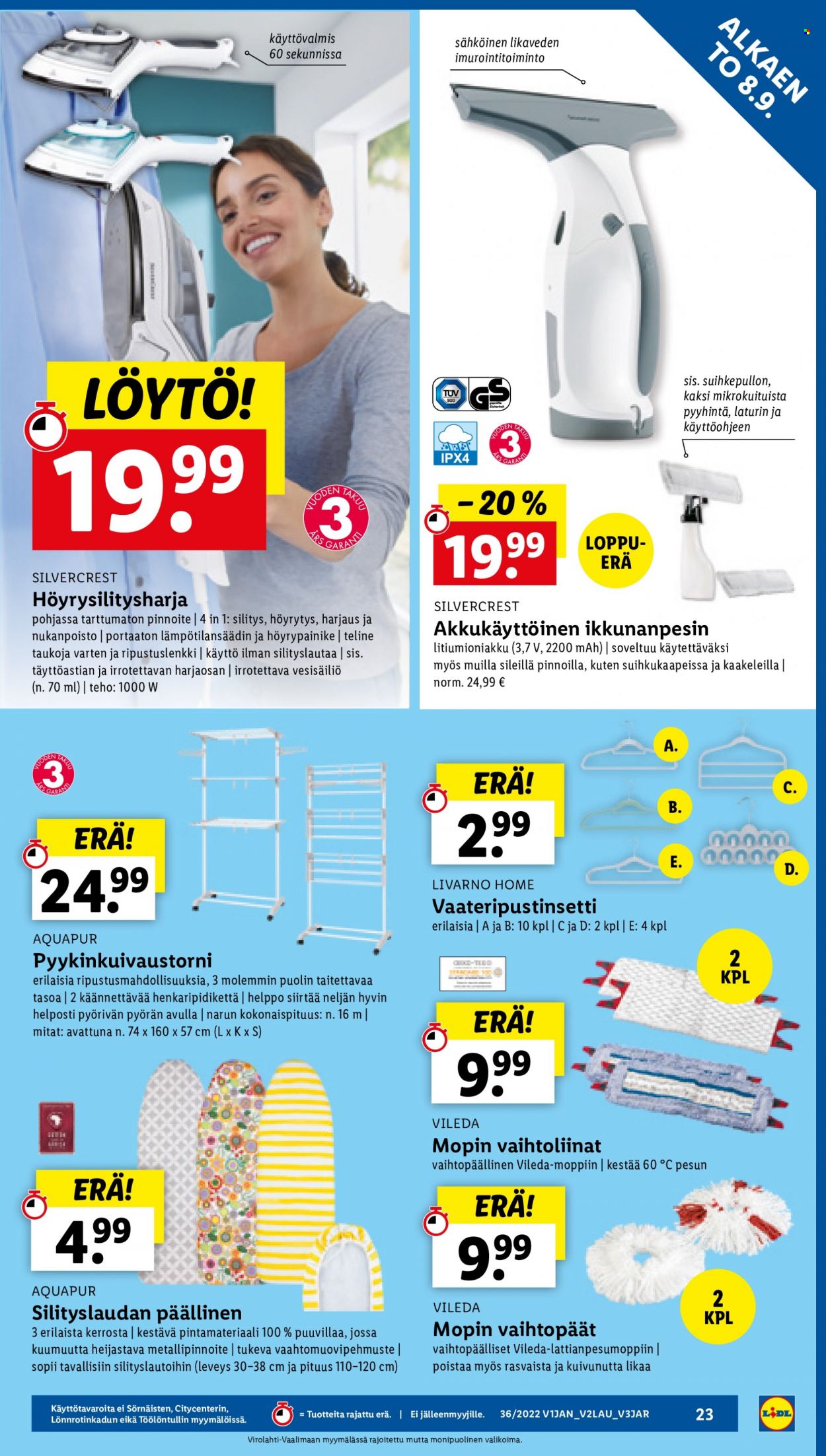 Lidl tarjoukset - 08.09.2022 - 14.09.2022. Sivu 23