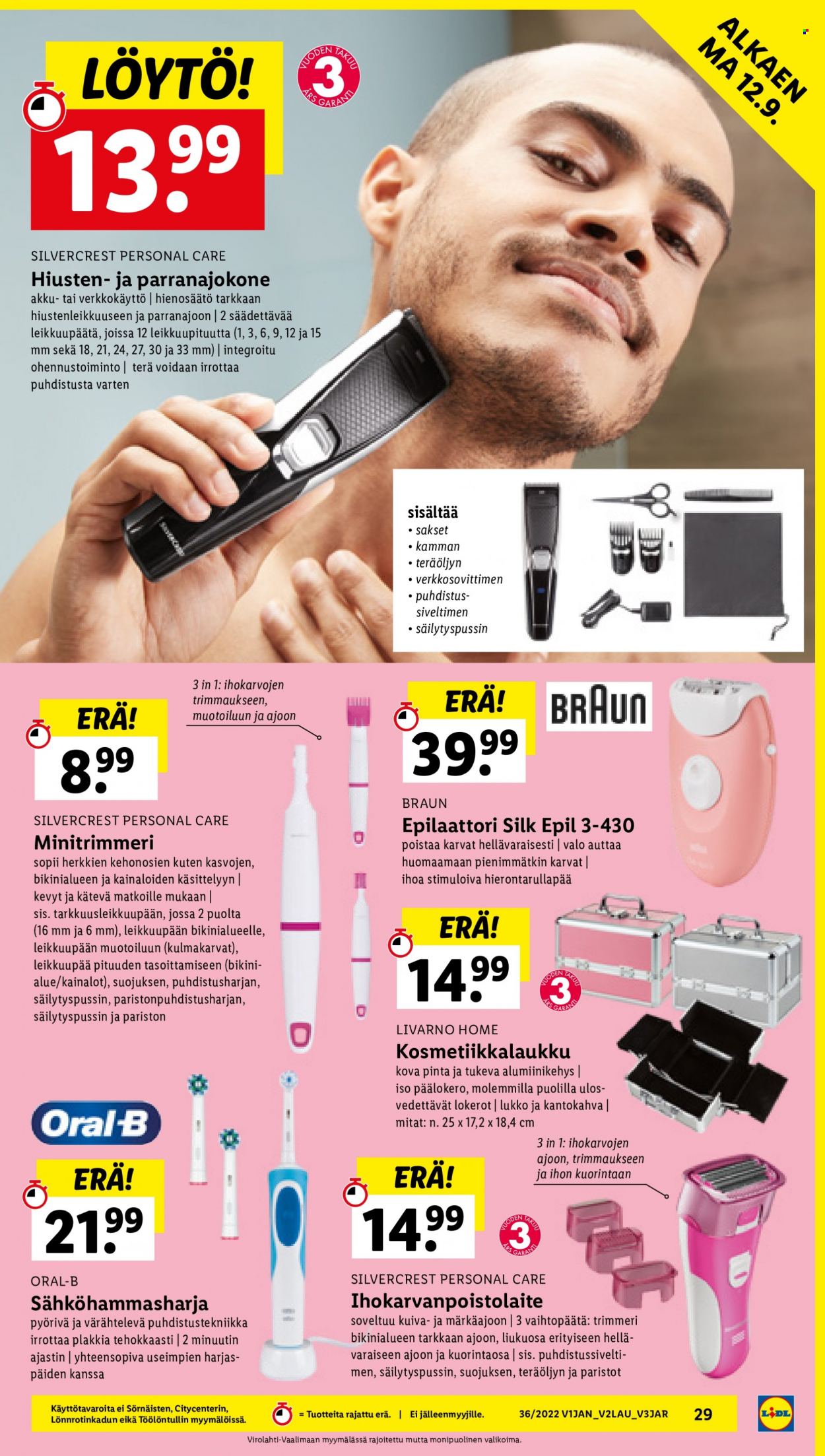 Lidl tarjoukset - 08.09.2022 - 14.09.2022. Sivu 29