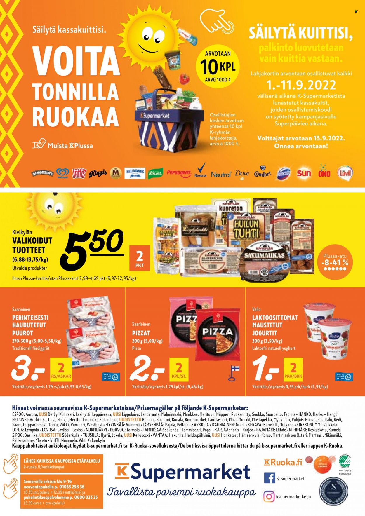 K-Supermarket tarjoukset - 05.09.2022 - 07.09.2022. Sivu 4