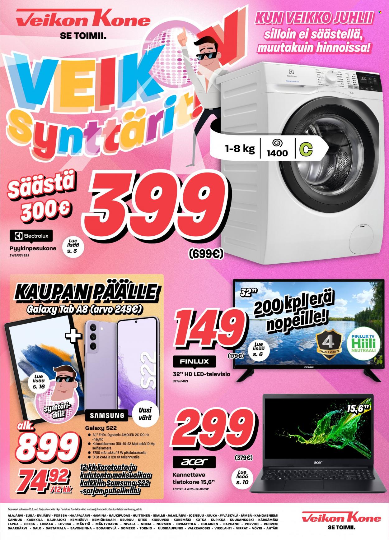 Veikon Kone tarjoukset - 05.09.2022 - 10.09.2022. Sivu 1