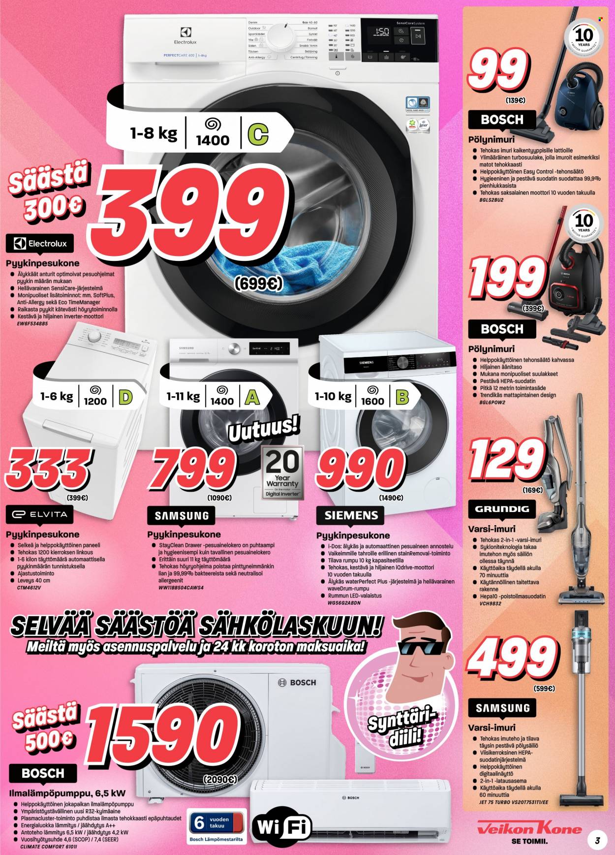 Veikon Kone tarjoukset - 05.09.2022 - 10.09.2022. Sivu 3
