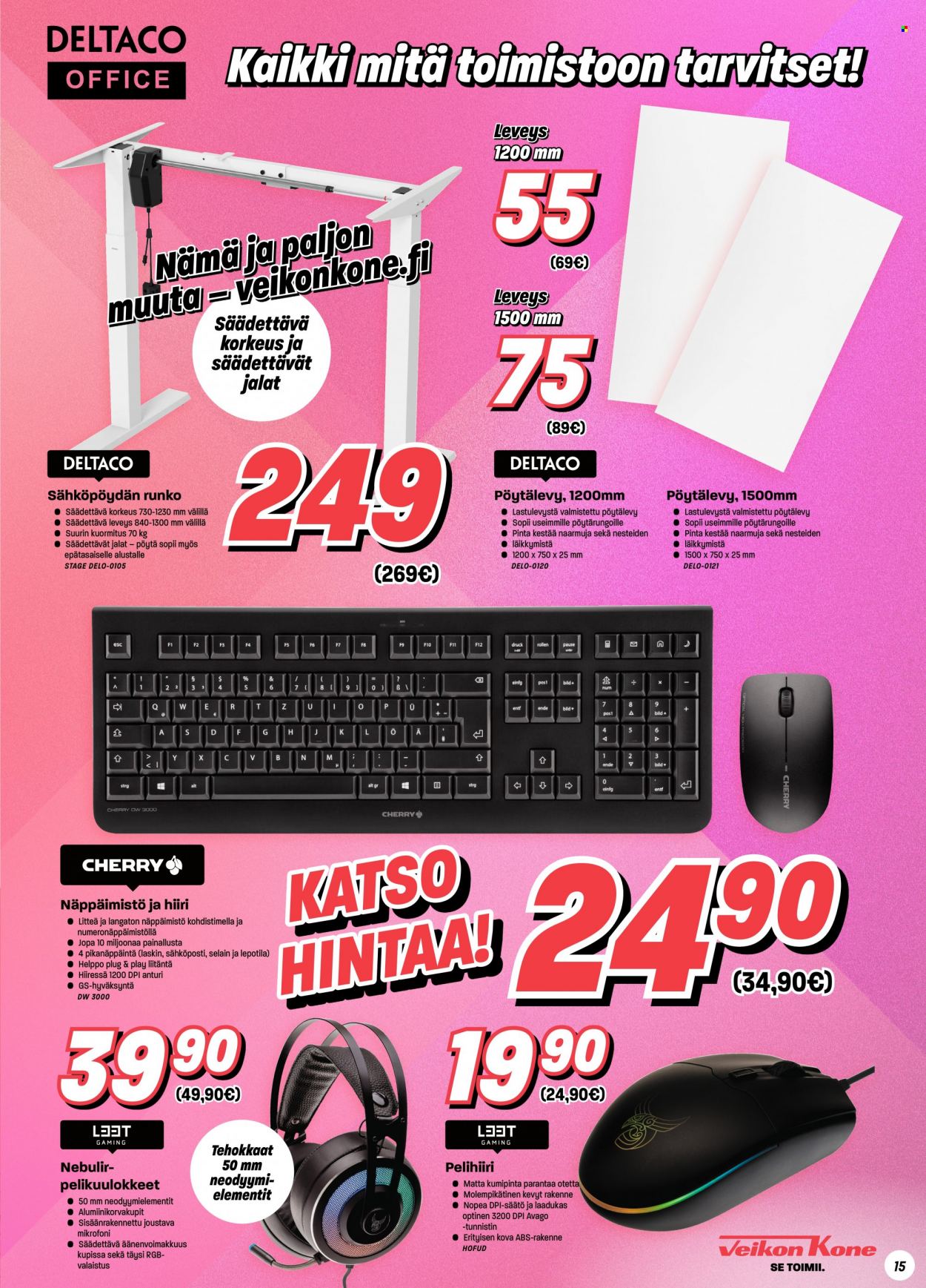 Veikon Kone tarjoukset - 05.09.2022 - 10.09.2022. Sivu 15
