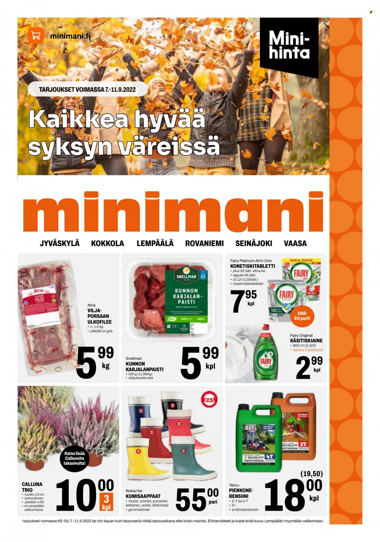 Minimani tarjoukset - 07.09.2022 - 11.09.2022. Sivu 1