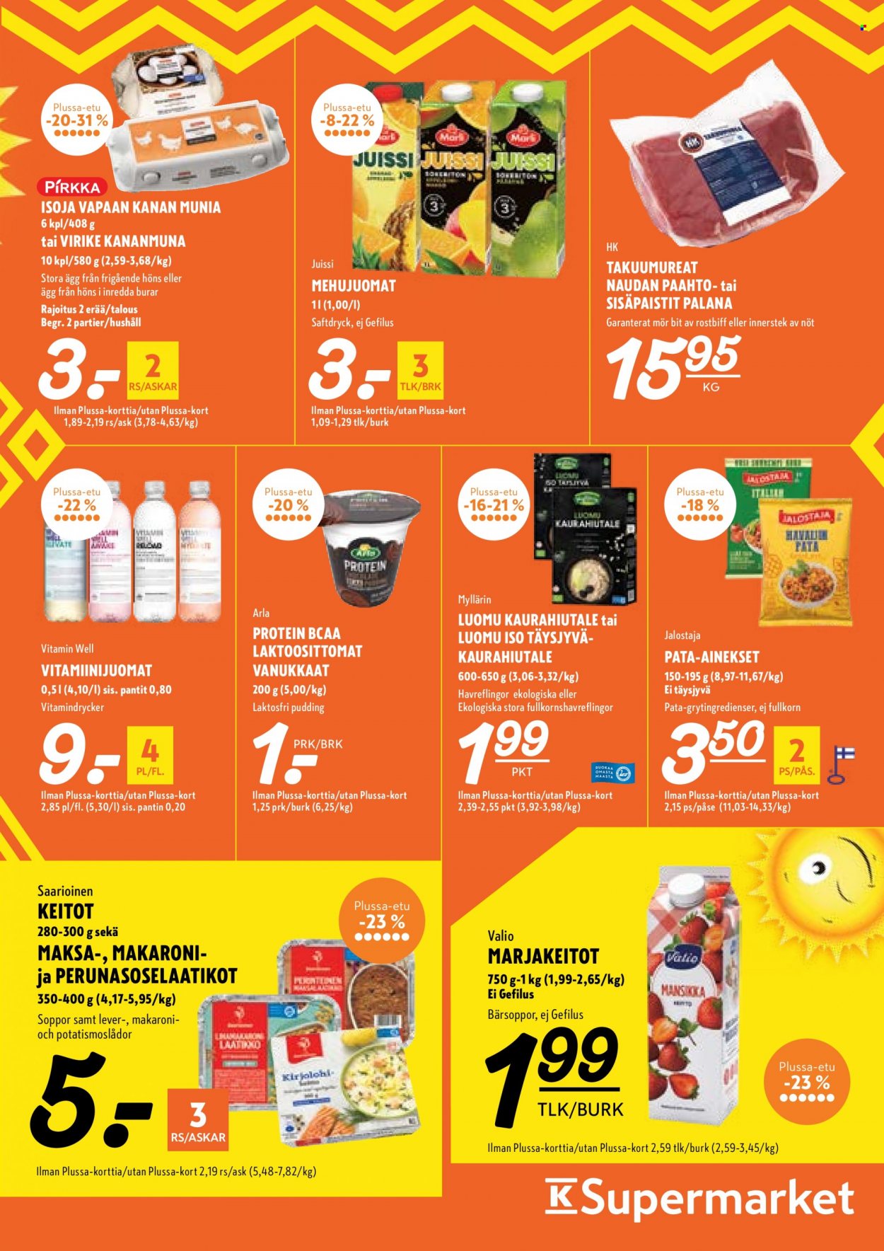 K-Supermarket tarjoukset - 08.09.2022 - 11.09.2022. Sivu 3