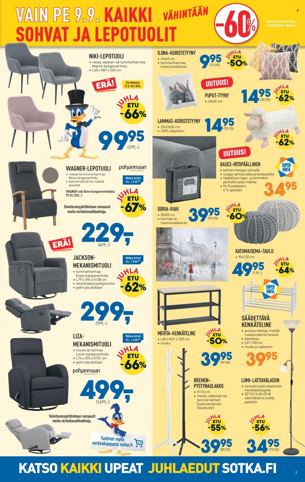Sotka tarjoukset. Sivu 3