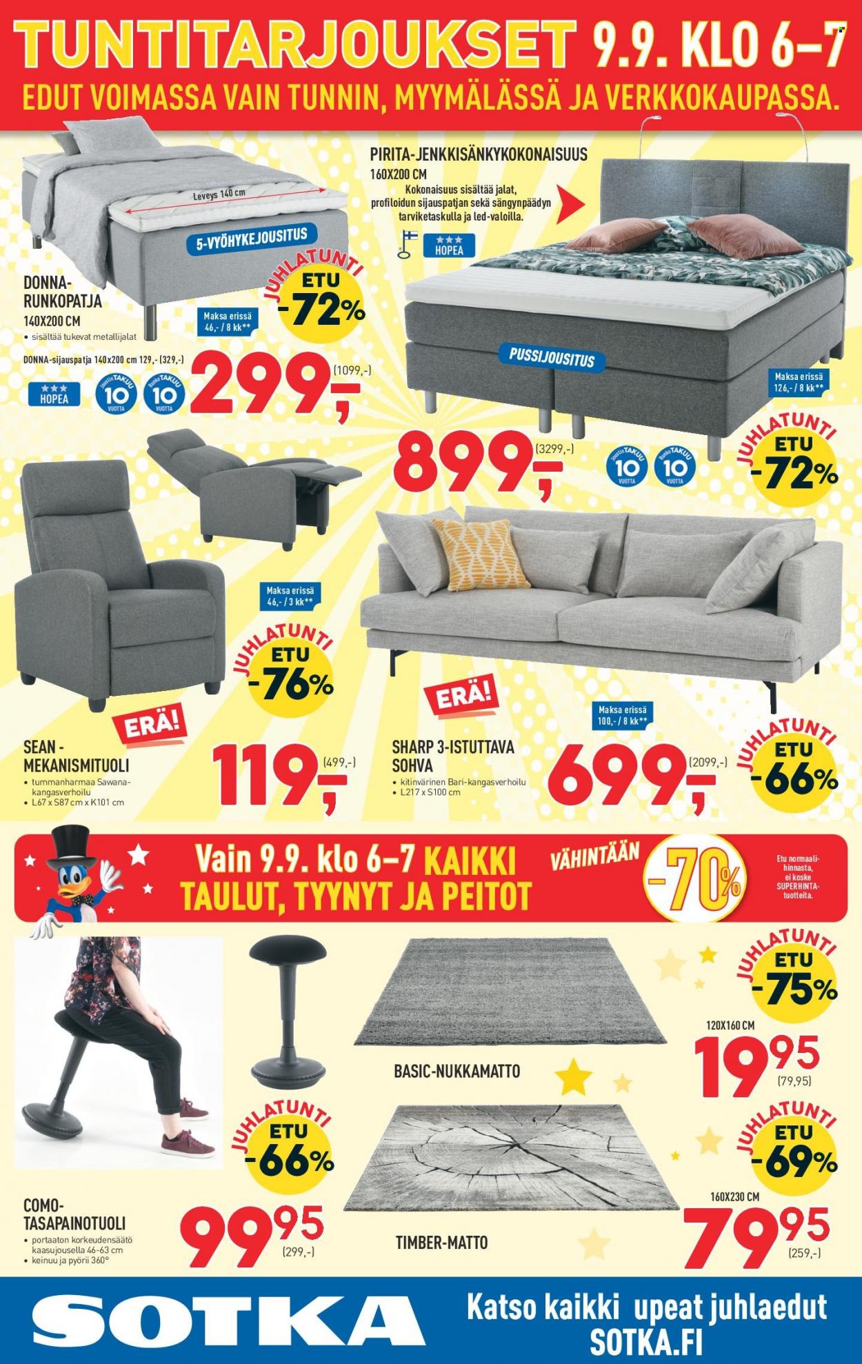 Sotka tarjoukset. Sivu 8
