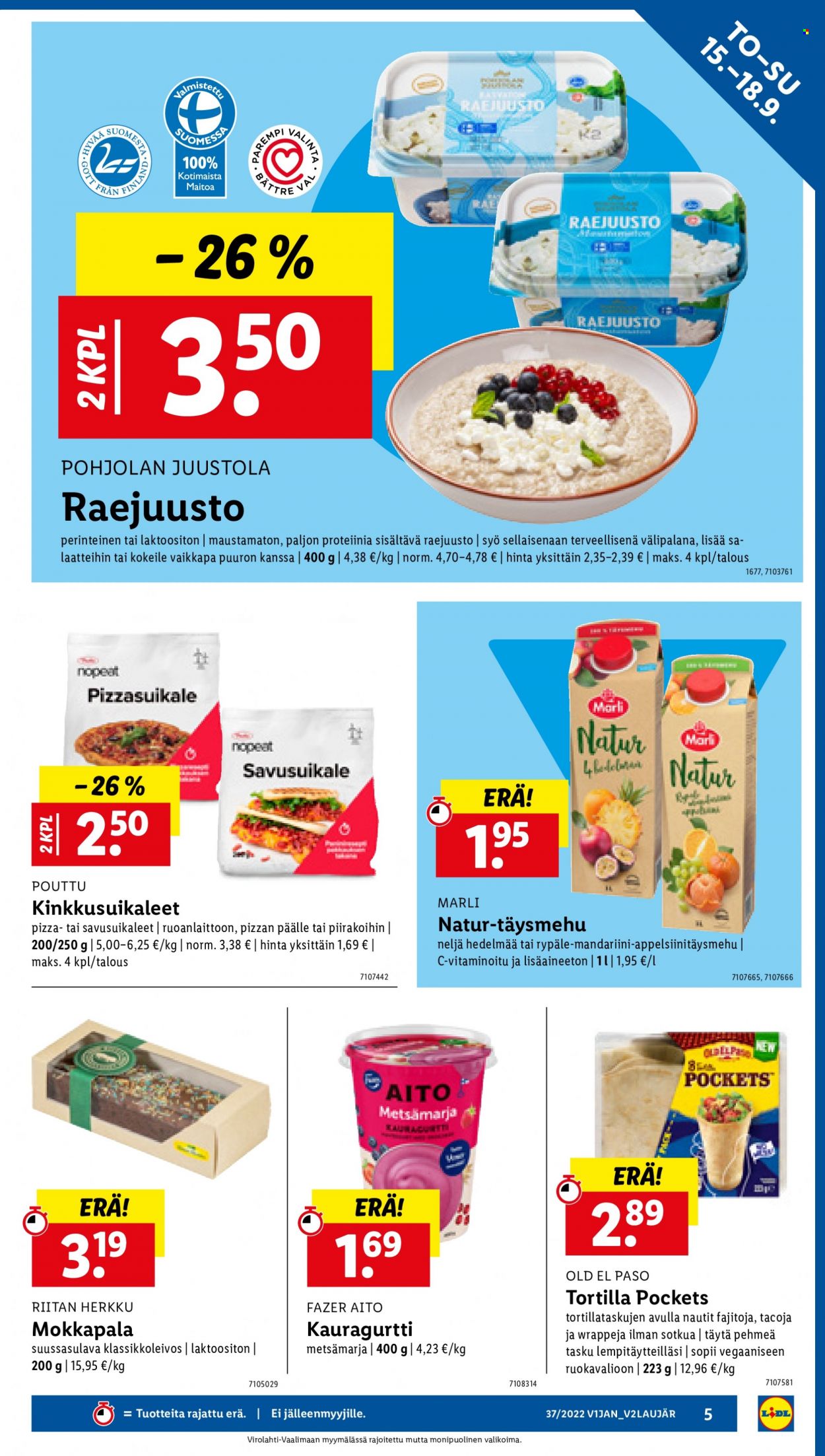 Lidl tarjoukset - 15.09.2022 - 21.09.2022. Sivu 5