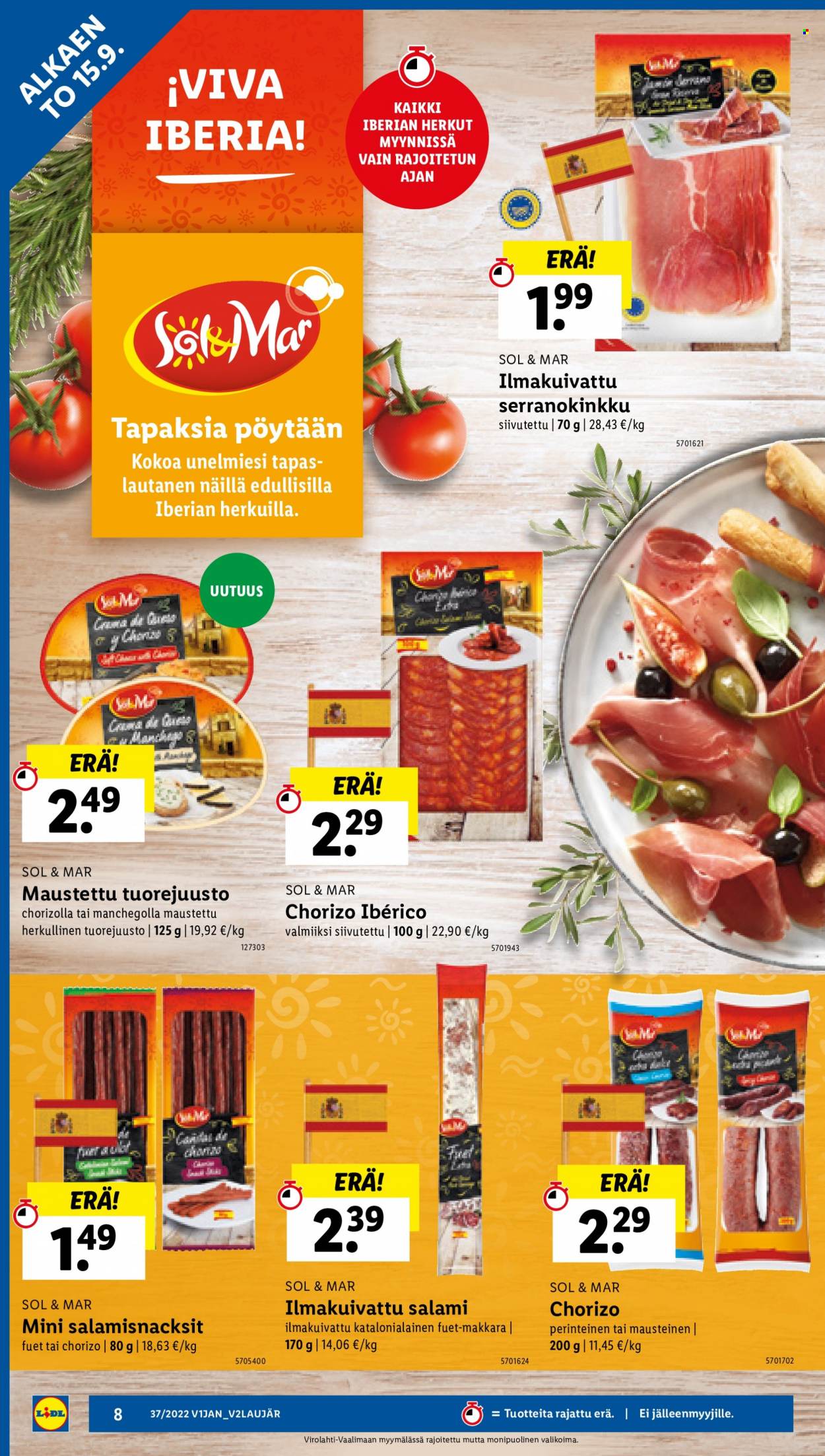 Lidl tarjoukset - 15.09.2022 - 21.09.2022. Sivu 8