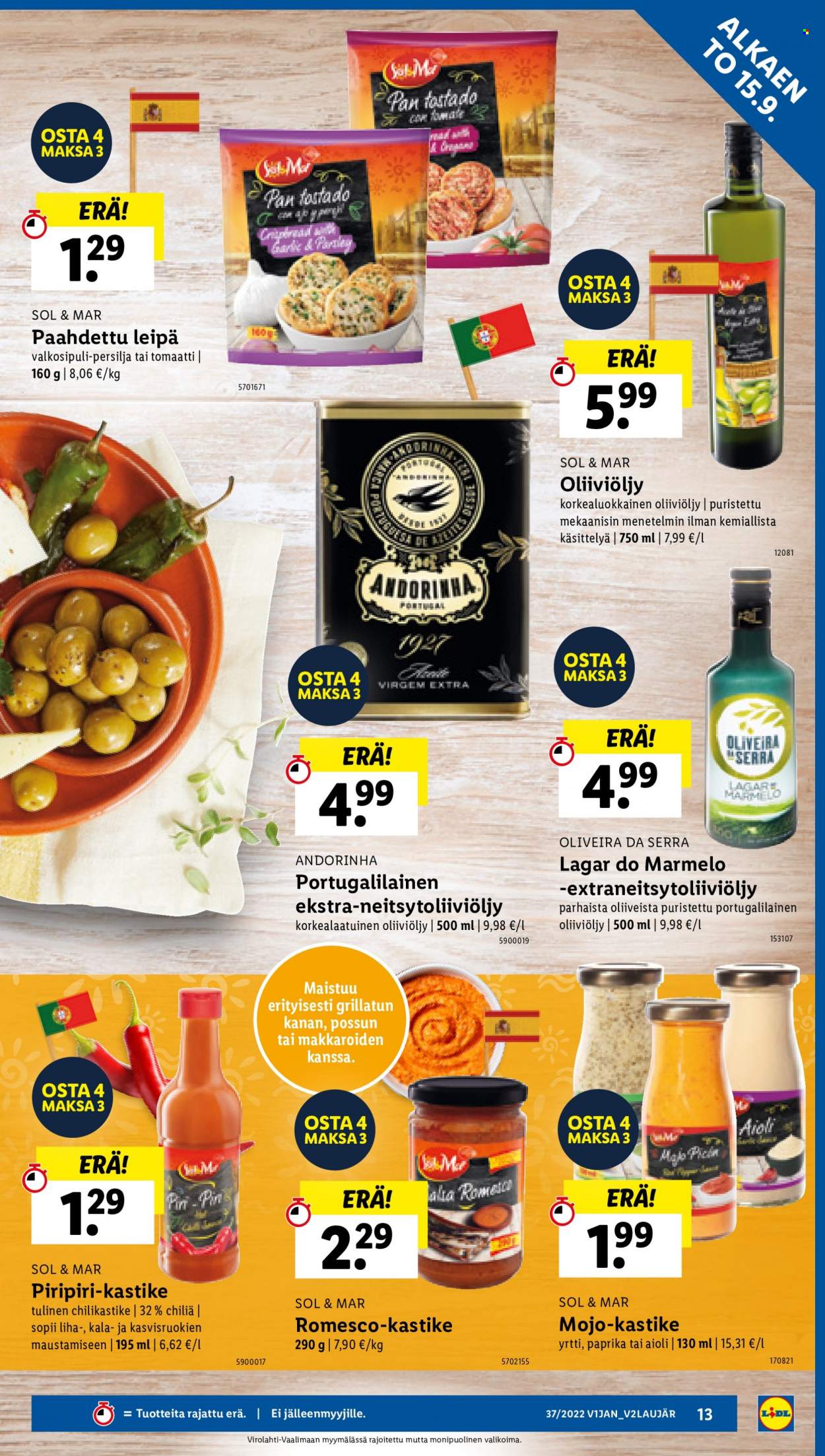 Lidl tarjoukset - 15.09.2022 - 21.09.2022. Sivu 13
