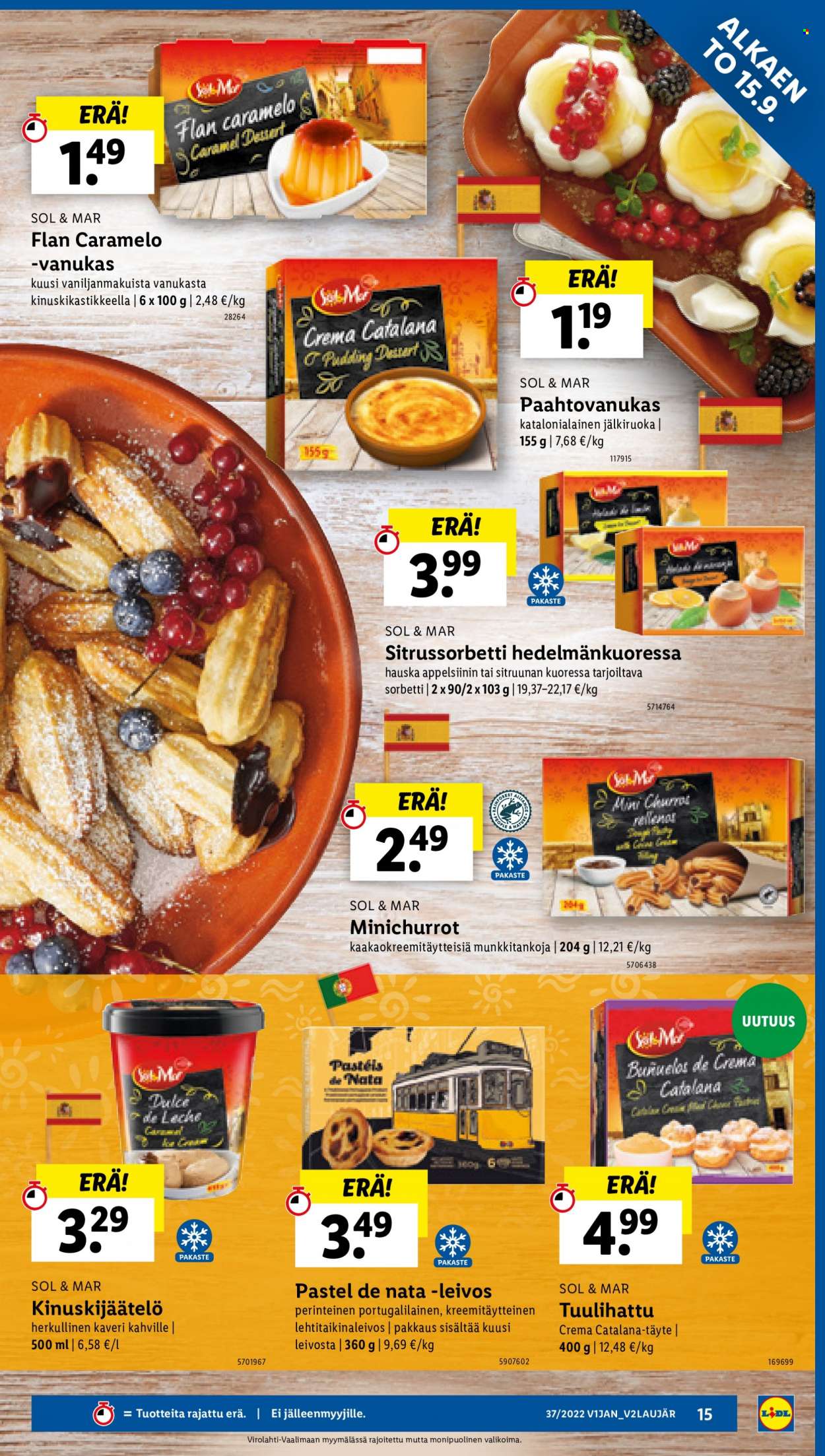 Lidl tarjoukset - 15.09.2022 - 21.09.2022. Sivu 15