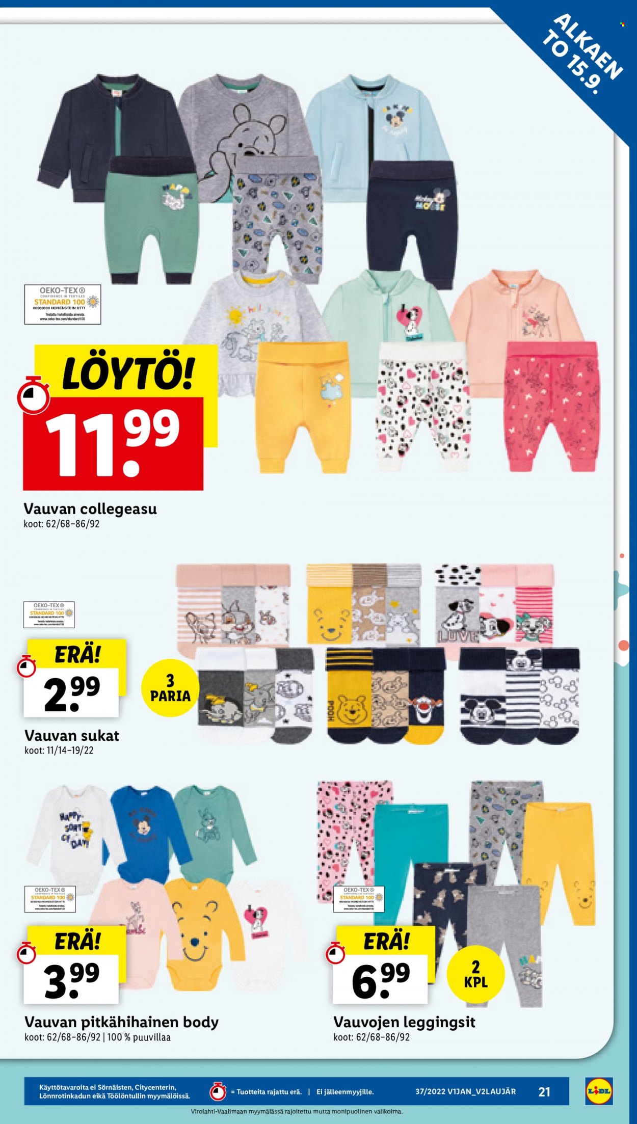Lidl tarjoukset - 15.09.2022 - 21.09.2022. Sivu 21