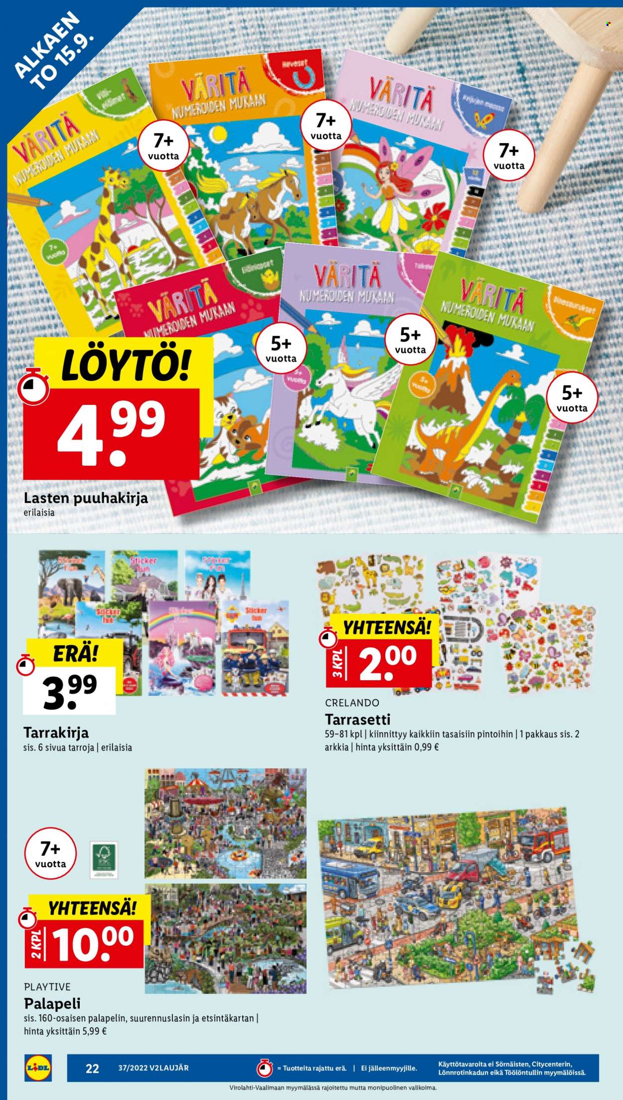 Lidl tarjoukset - 15.09.2022 - 21.09.2022. Sivu 22