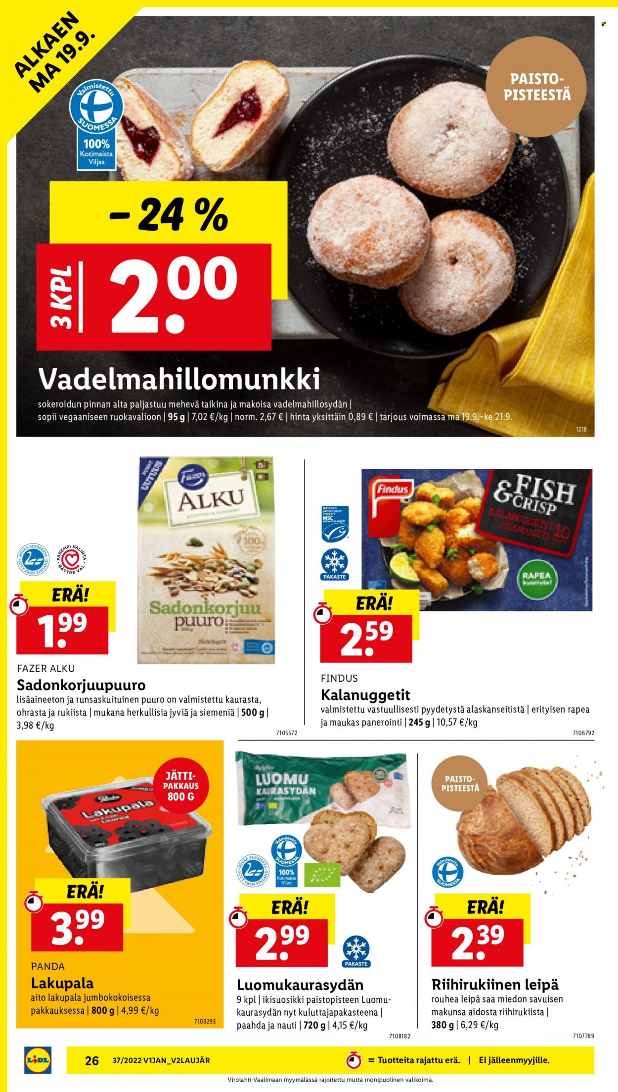 Lidl tarjoukset - 15.09.2022 - 21.09.2022. Sivu 26