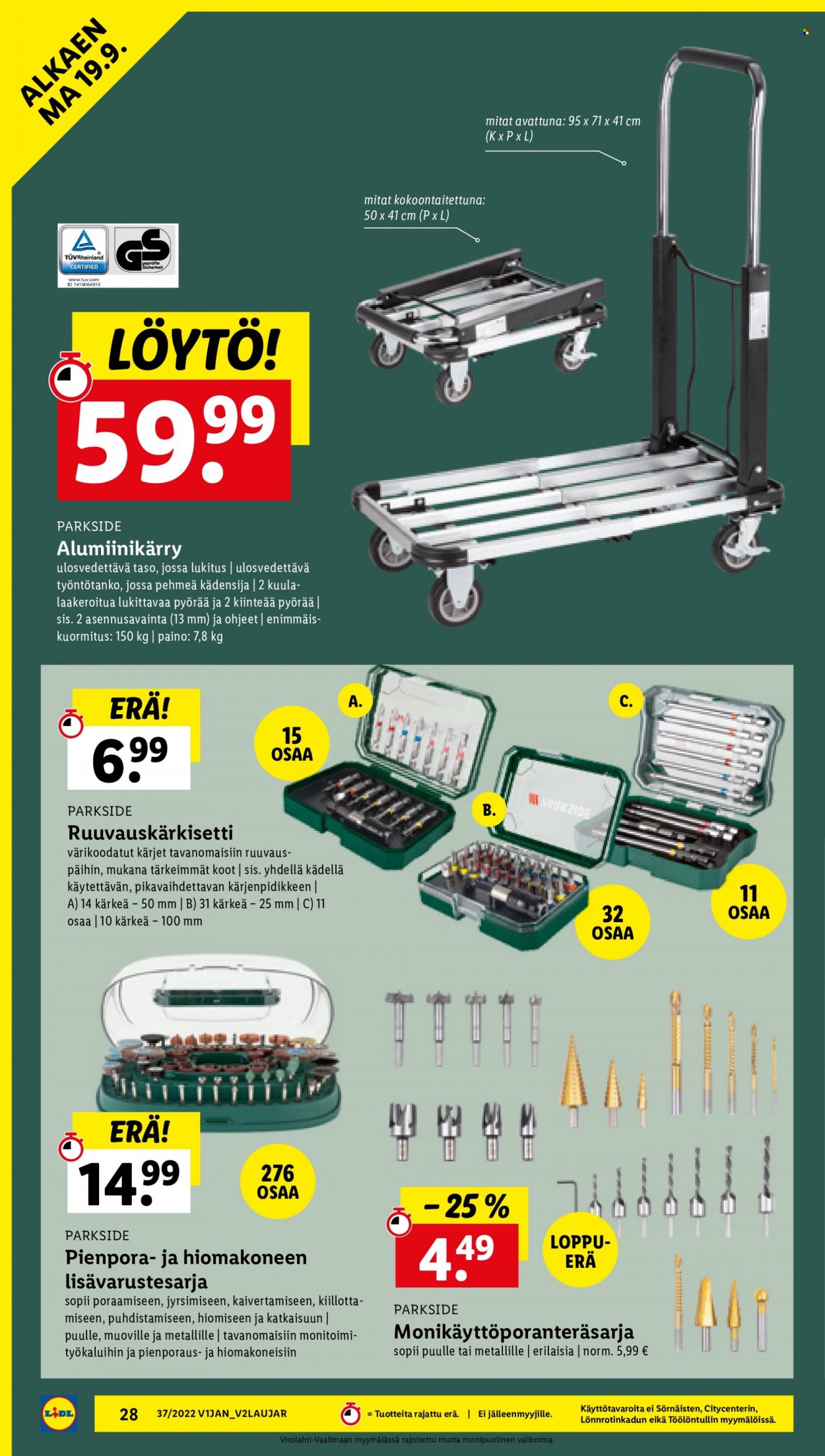 Lidl tarjoukset - 15.09.2022 - 21.09.2022. Sivu 28