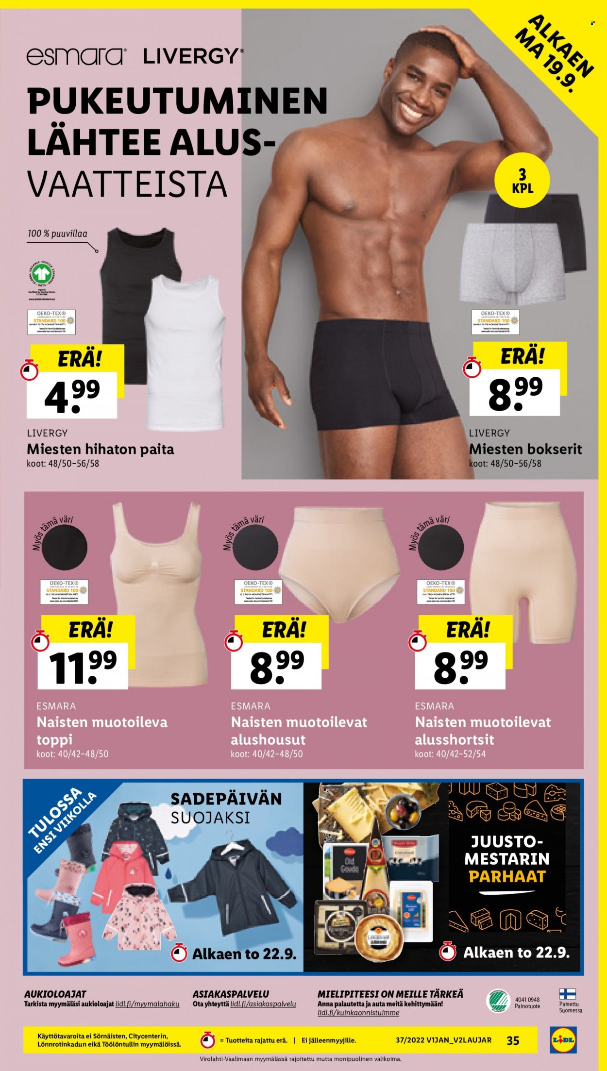 Lidl tarjoukset - 15.09.2022 - 21.09.2022. Sivu 35