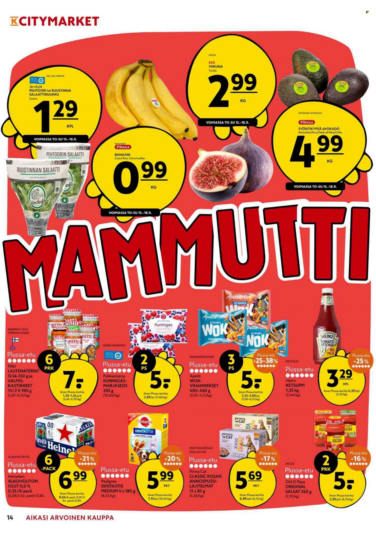 K-citymarket tarjoukset - 15.09.2022 - 25.09.2022. Sivu 14